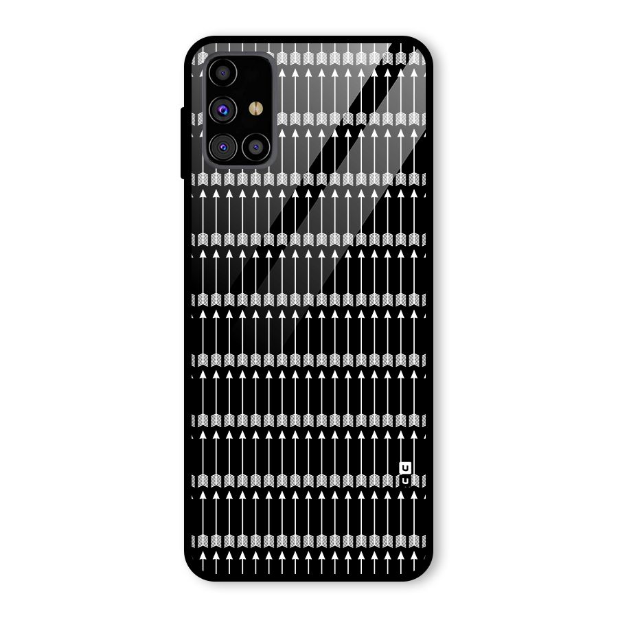 War Arrows Glass Back Case for Galaxy M31s