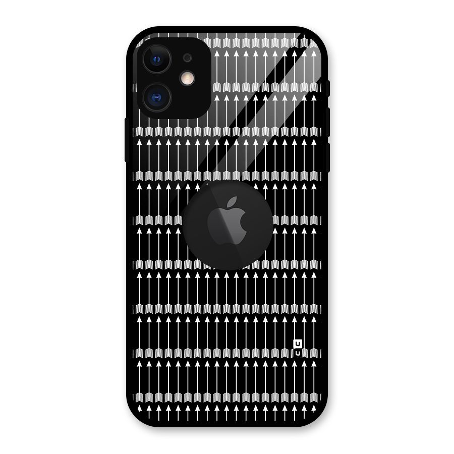 War Arrows Glass Back Case for iPhone 11 Logo Cut
