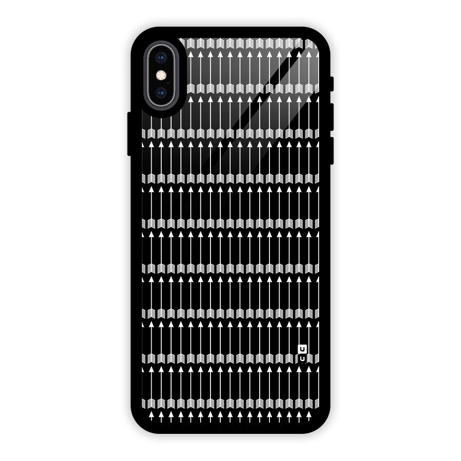 War Arrows Glass Back Case for iPhone XS Max