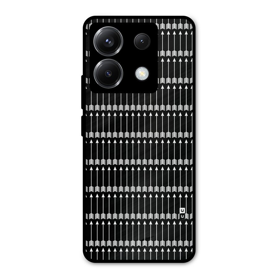 War Arrows Metal Back Case for Poco X6