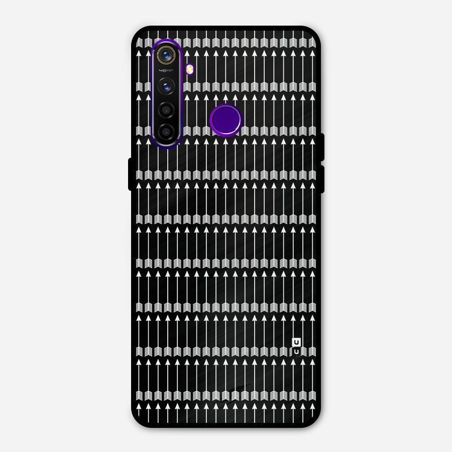 War Arrows Metal Back Case for Realme 5 Pro