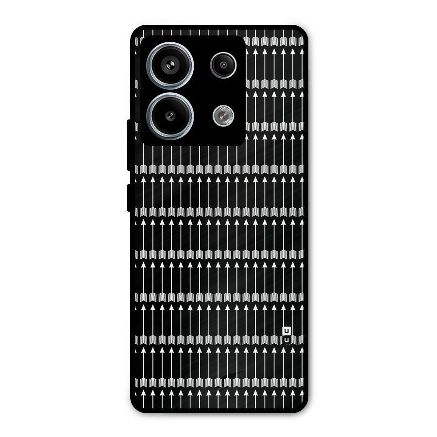 War Arrows Metal Back Case for Redmi Note 13 Pro 5G