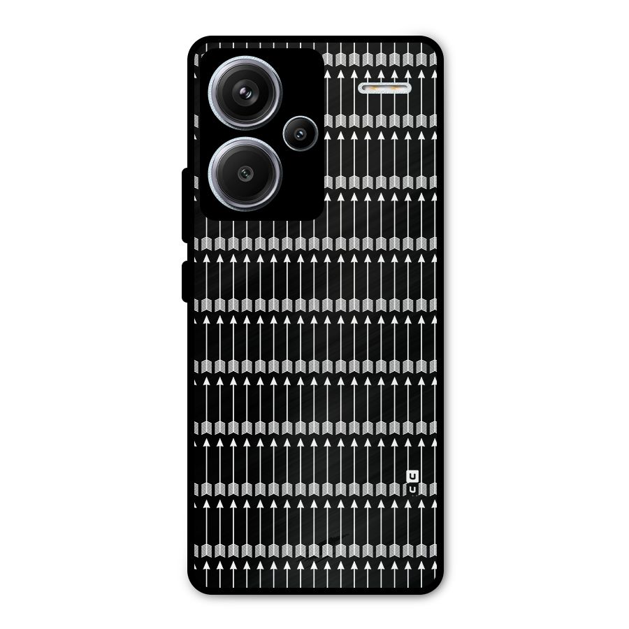 War Arrows Metal Back Case for Redmi Note 13 Pro Plus
