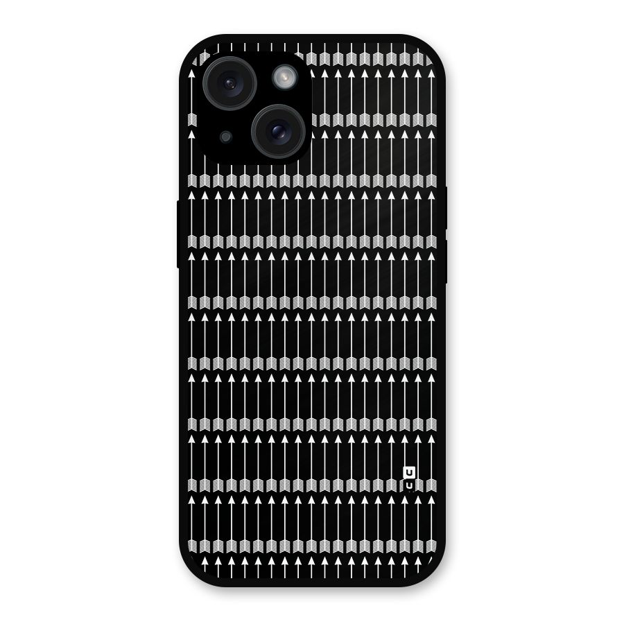 War Arrows Metal Back Case for iPhone 15