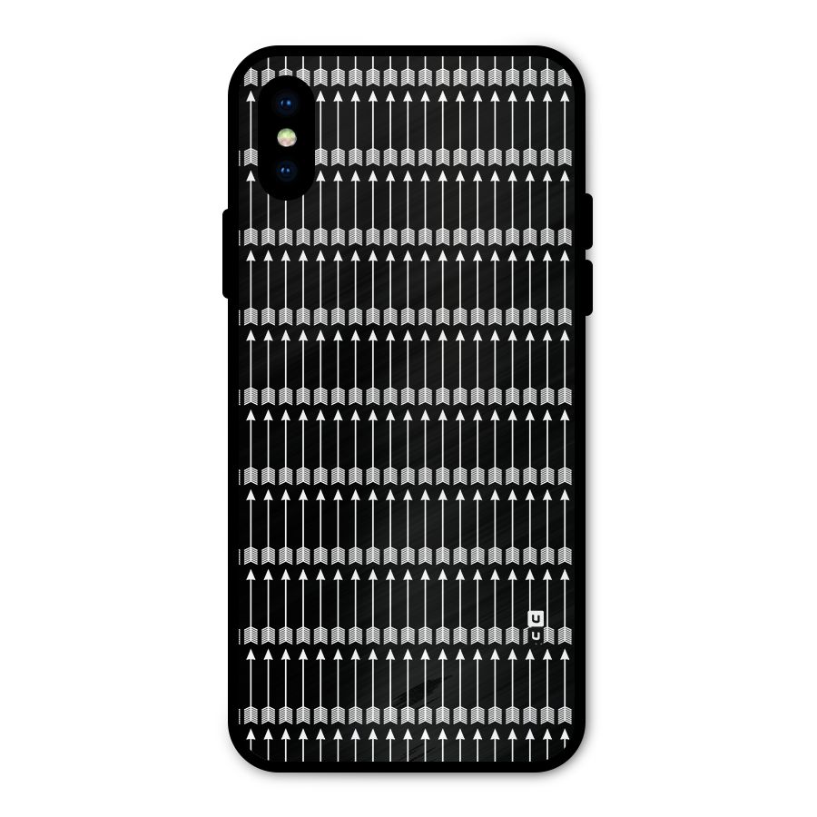 War Arrows Metal Back Case for iPhone X