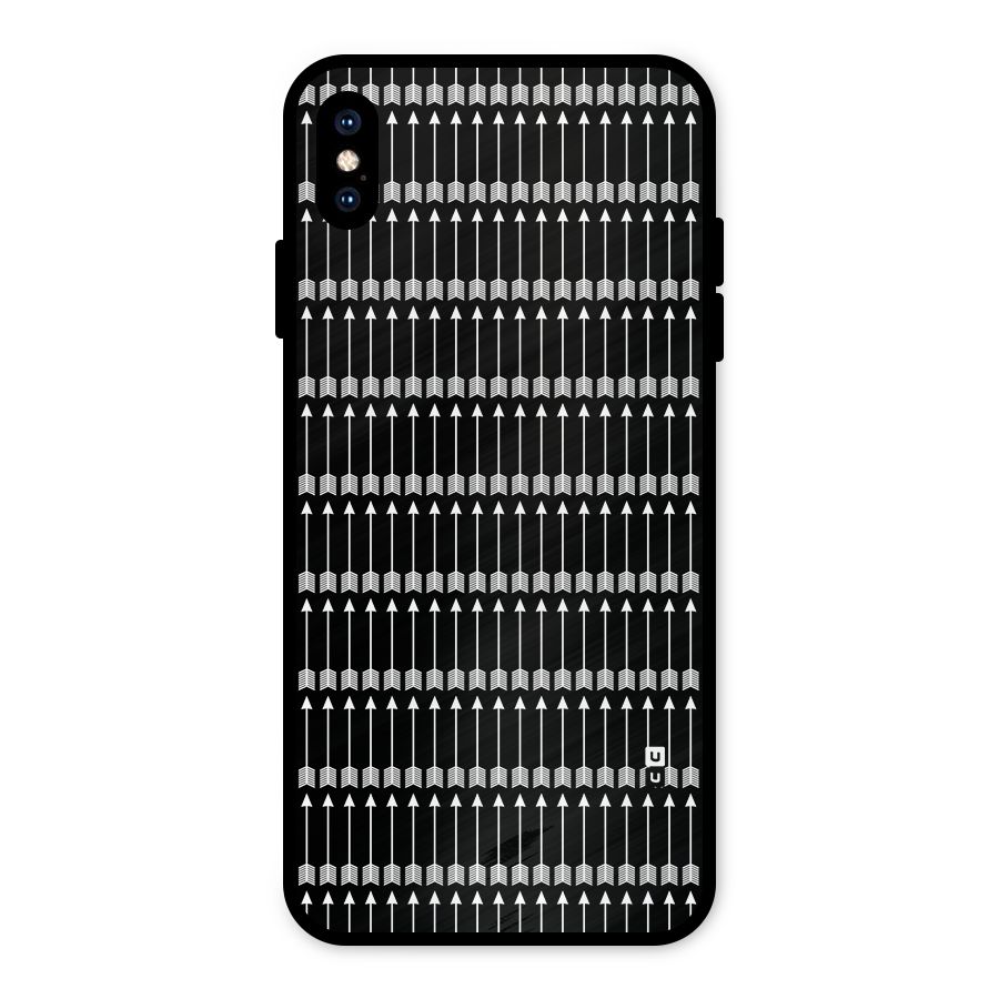War Arrows Metal Back Case for iPhone XS Max