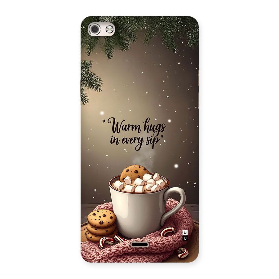 Warm Hugs Back Case for Canvas Silver 5