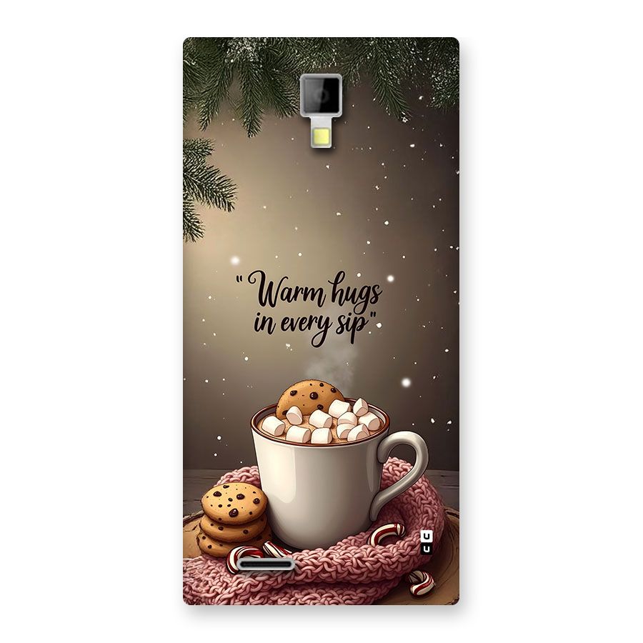 Warm Hugs Back Case for Canvas Xpress A99