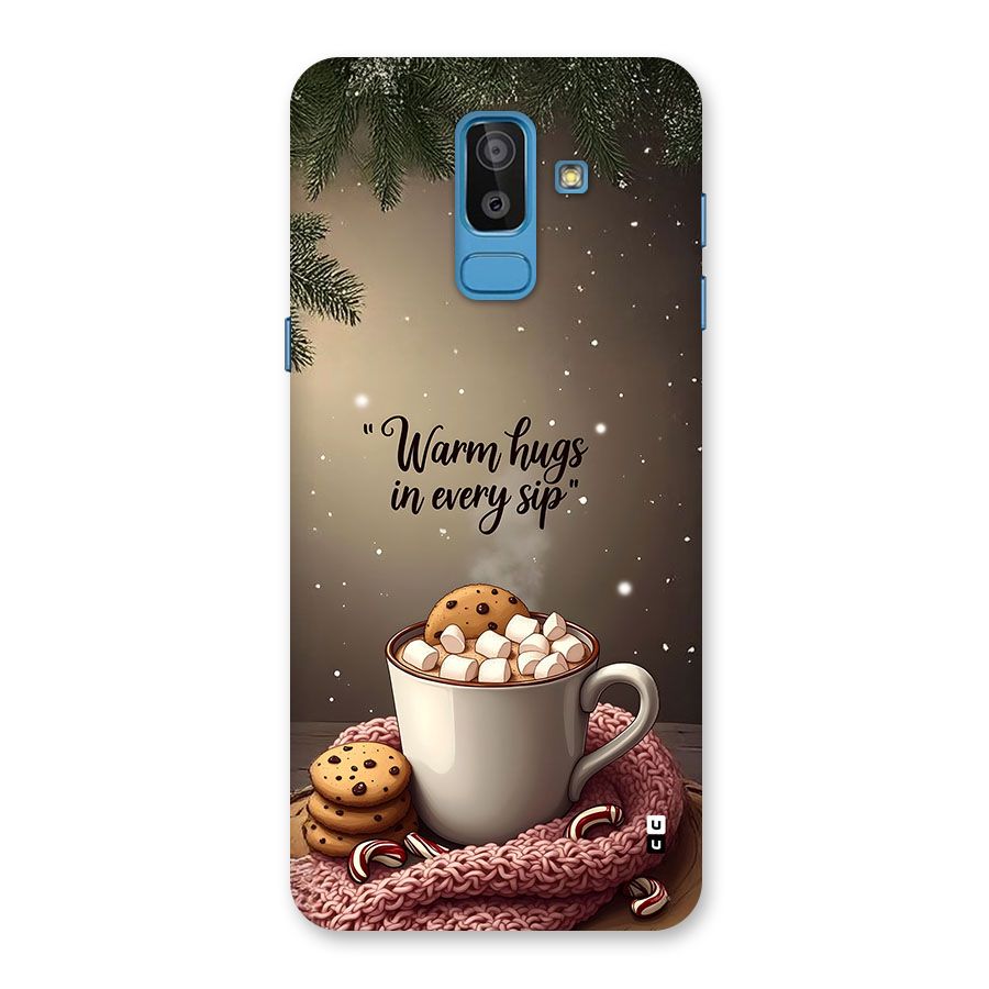 Warm Hugs Back Case for Galaxy J8