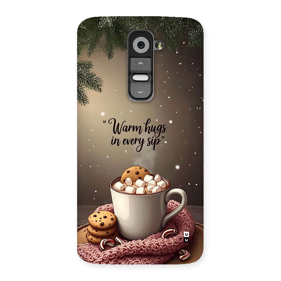 Warm Hugs Back Case for LG G2