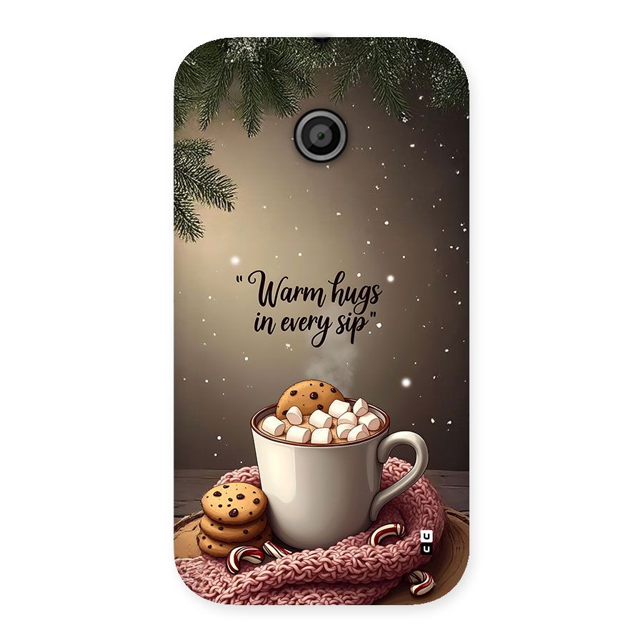Warm Hugs Back Case for Moto E