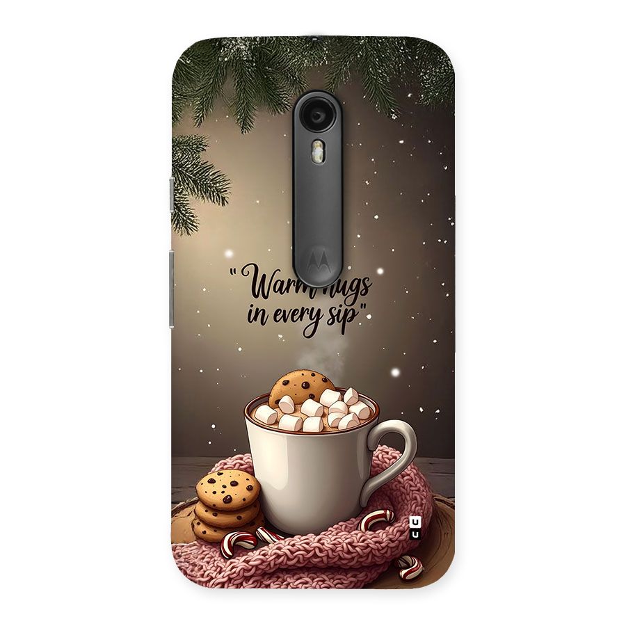 Warm Hugs Back Case for Moto G Turbo