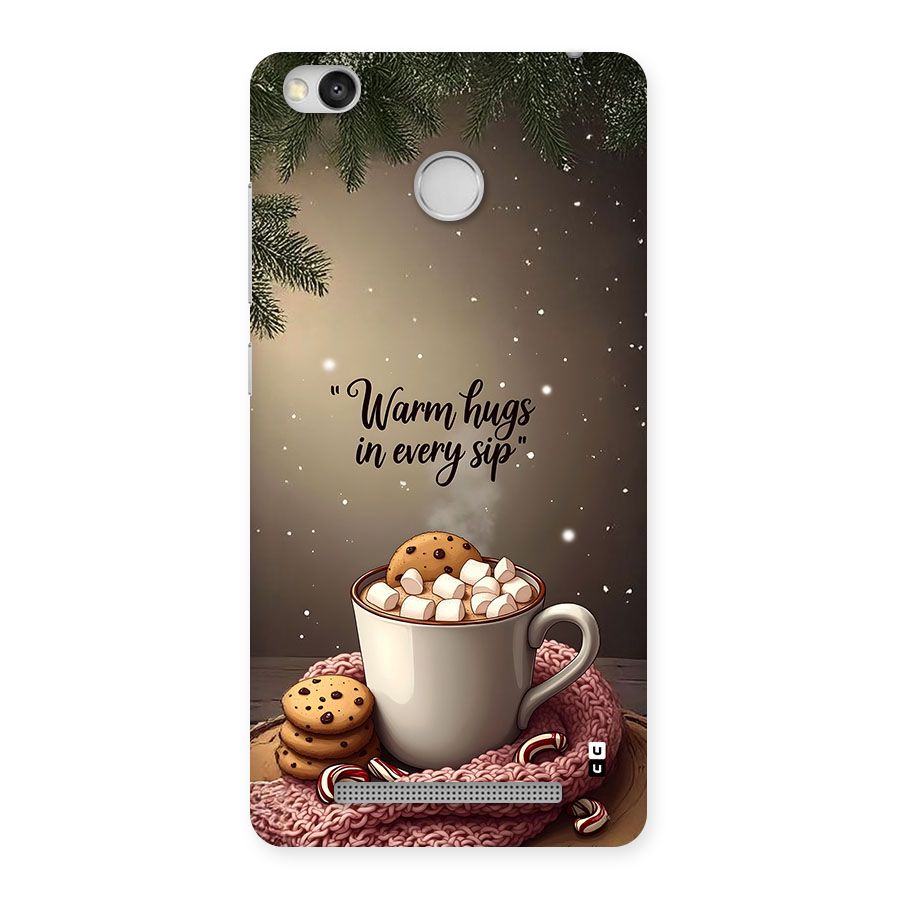 Warm Hugs Back Case for Redmi 3S Prime