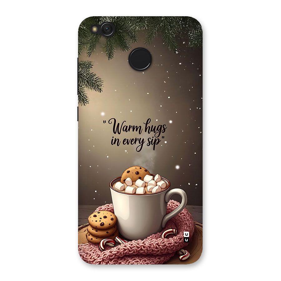 Warm Hugs Back Case for Redmi 4
