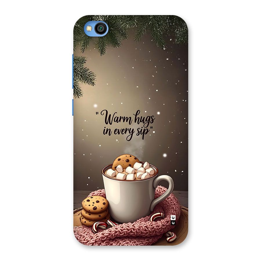 Warm Hugs Back Case for Redmi Go