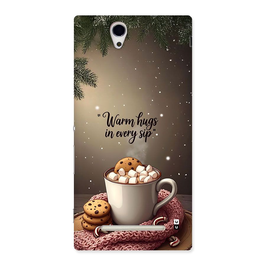 Warm Hugs Back Case for Xperia C3