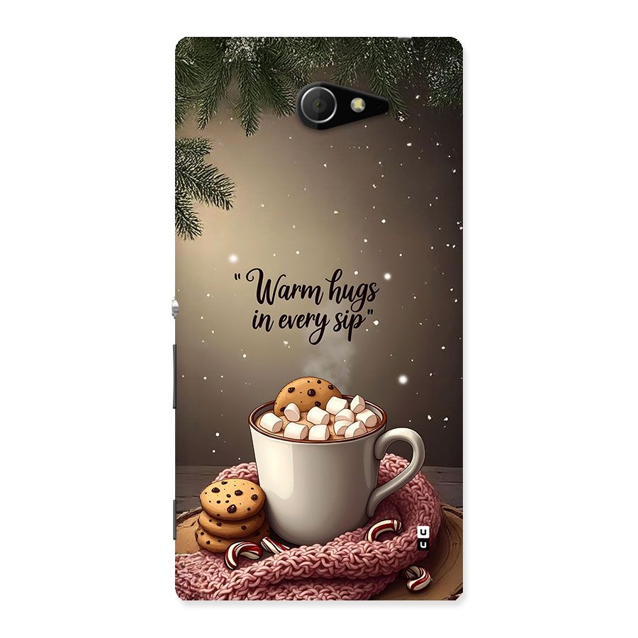 Warm Hugs Back Case for Xperia M2