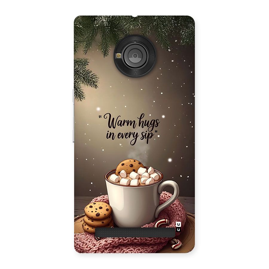 Warm Hugs Back Case for Yunique