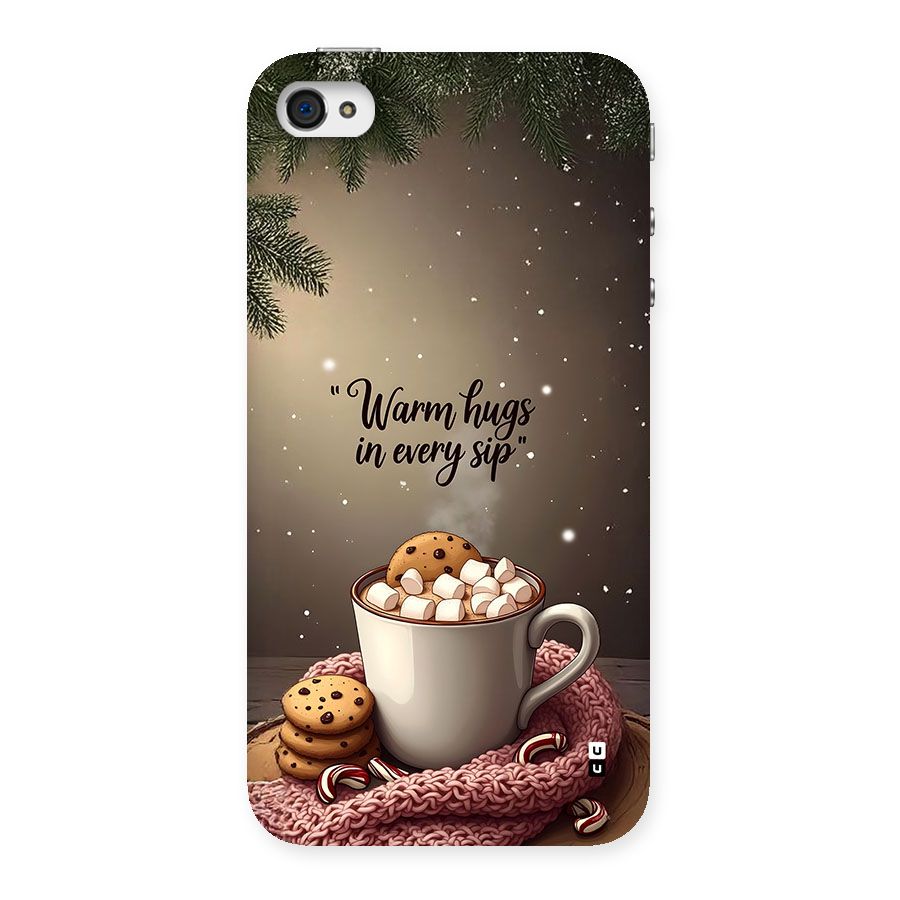 Warm Hugs Back Case for iPhone 4 4s