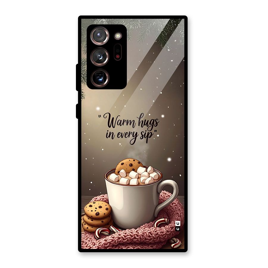 Warm Hugs Glass Back Case for Galaxy Note 20 Ultra 5G
