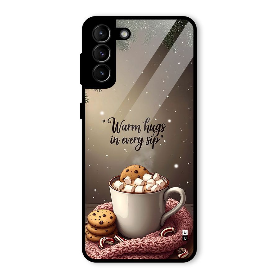 Warm Hugs Glass Back Case for Galaxy S21 Plus