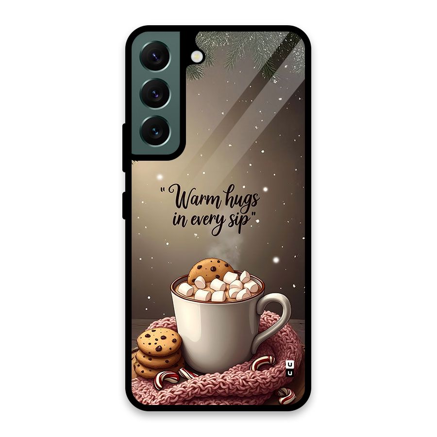 Warm Hugs Glass Back Case for Galaxy S22 5G