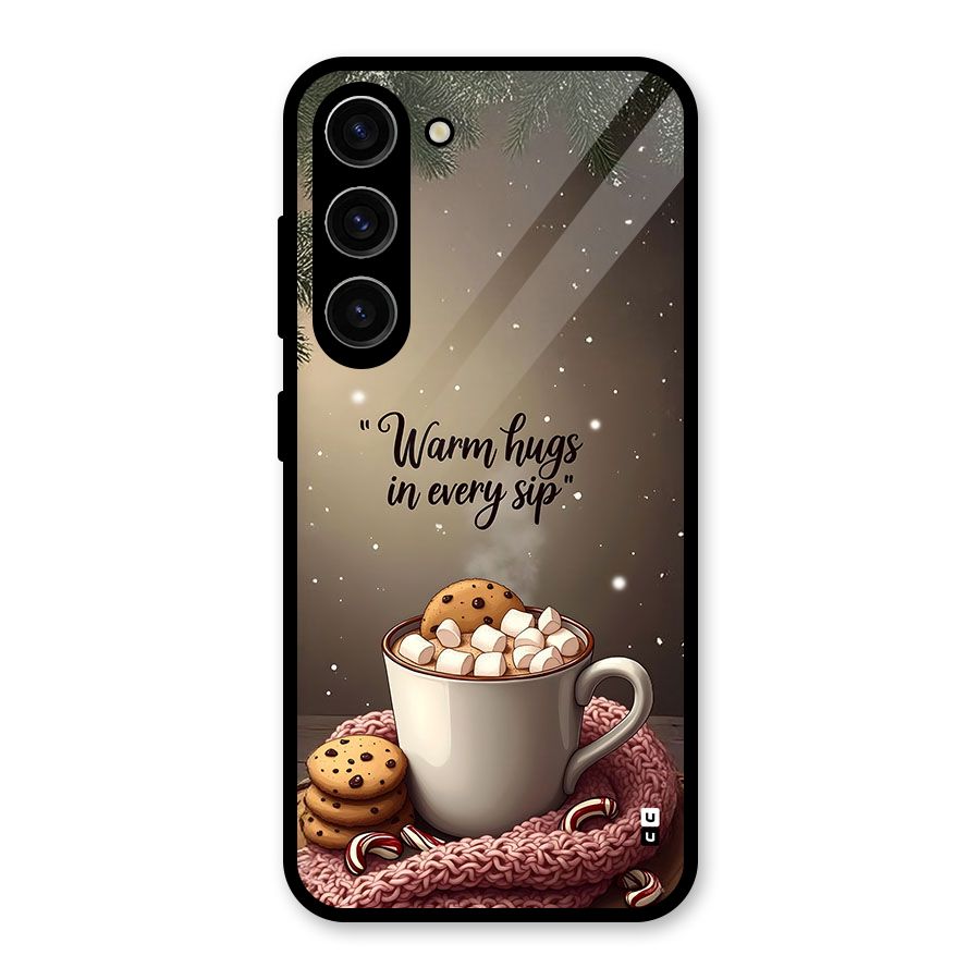 Warm Hugs Glass Back Case for Galaxy S23