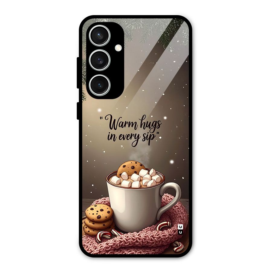 Warm Hugs Glass Back Case for Galaxy S23 FE