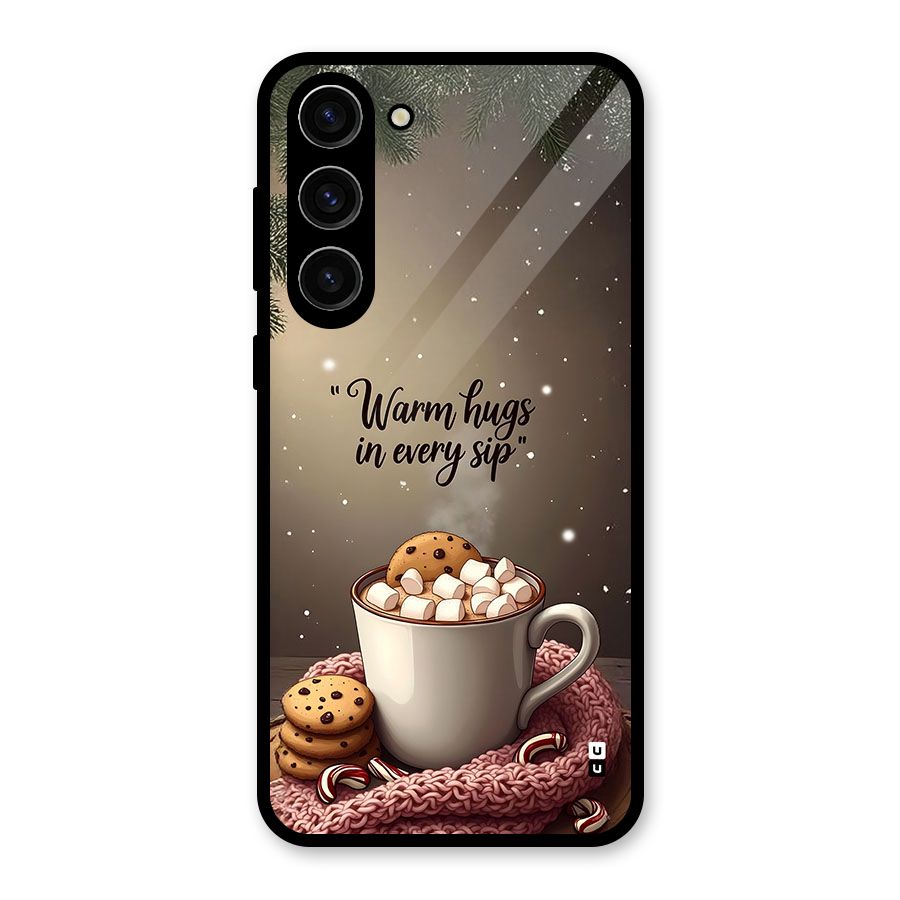 Warm Hugs Glass Back Case for Galaxy S23 Plus