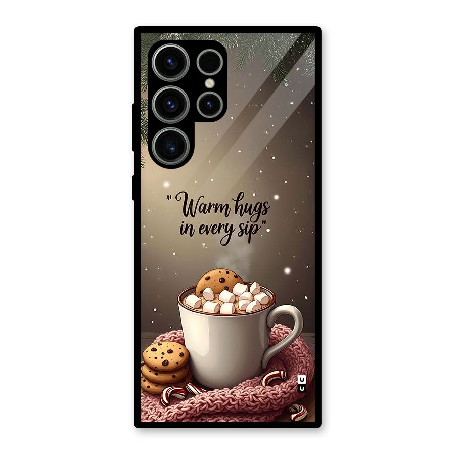 Warm Hugs Glass Back Case for Galaxy S23 Ultra