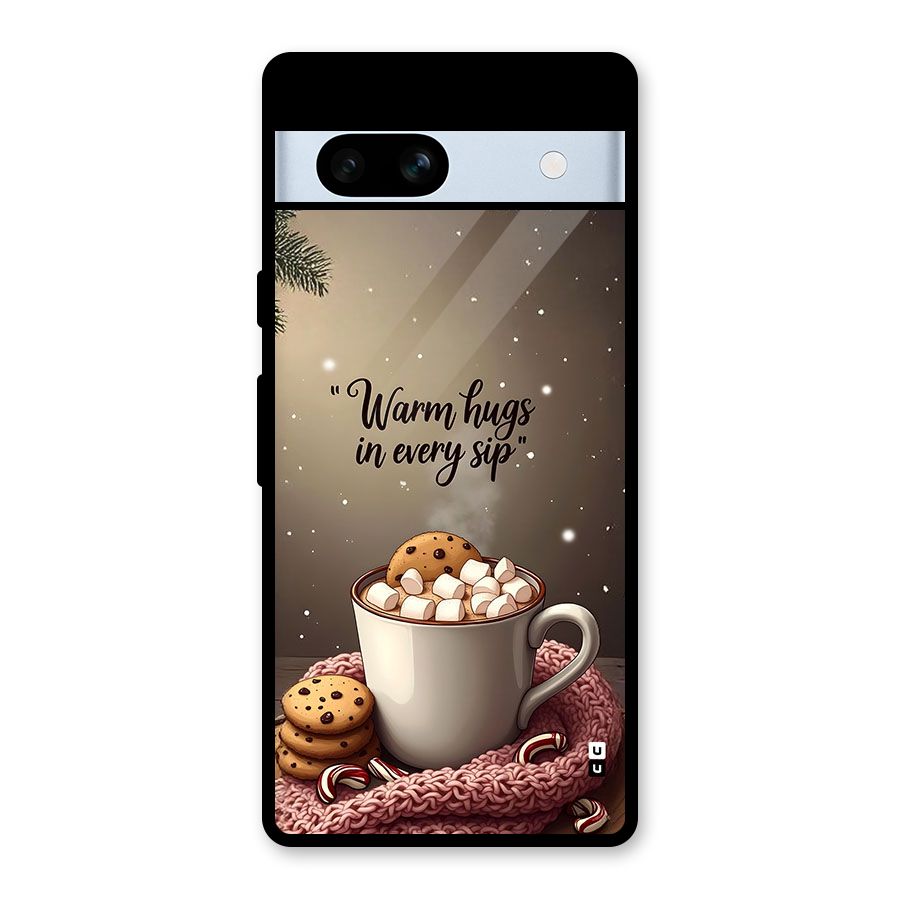 Warm Hugs Glass Back Case for Google Pixel 7a