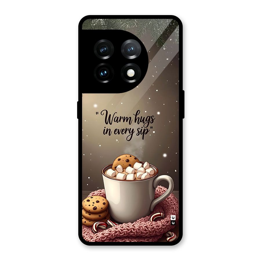 Warm Hugs Glass Back Case for OnePlus 11