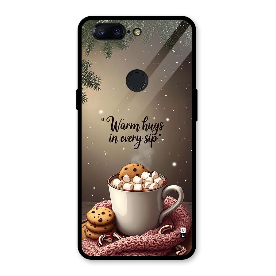 Warm Hugs Glass Back Case for OnePlus 5T