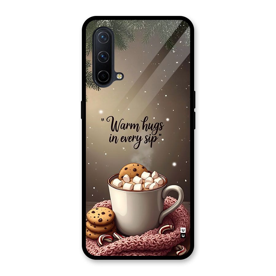 Warm Hugs Glass Back Case for OnePlus Nord CE 5G