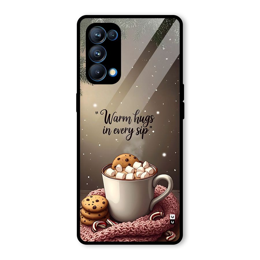 Warm Hugs Glass Back Case for Oppo Reno5 Pro 5G