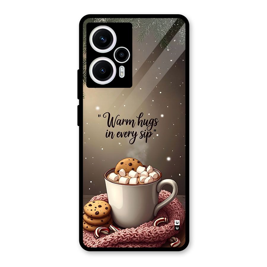 Warm Hugs Glass Back Case for Poco F5
