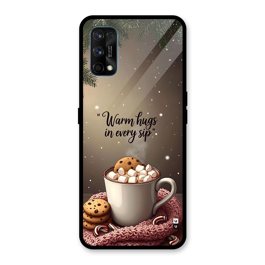 Warm Hugs Glass Back Case for Realme 7 Pro
