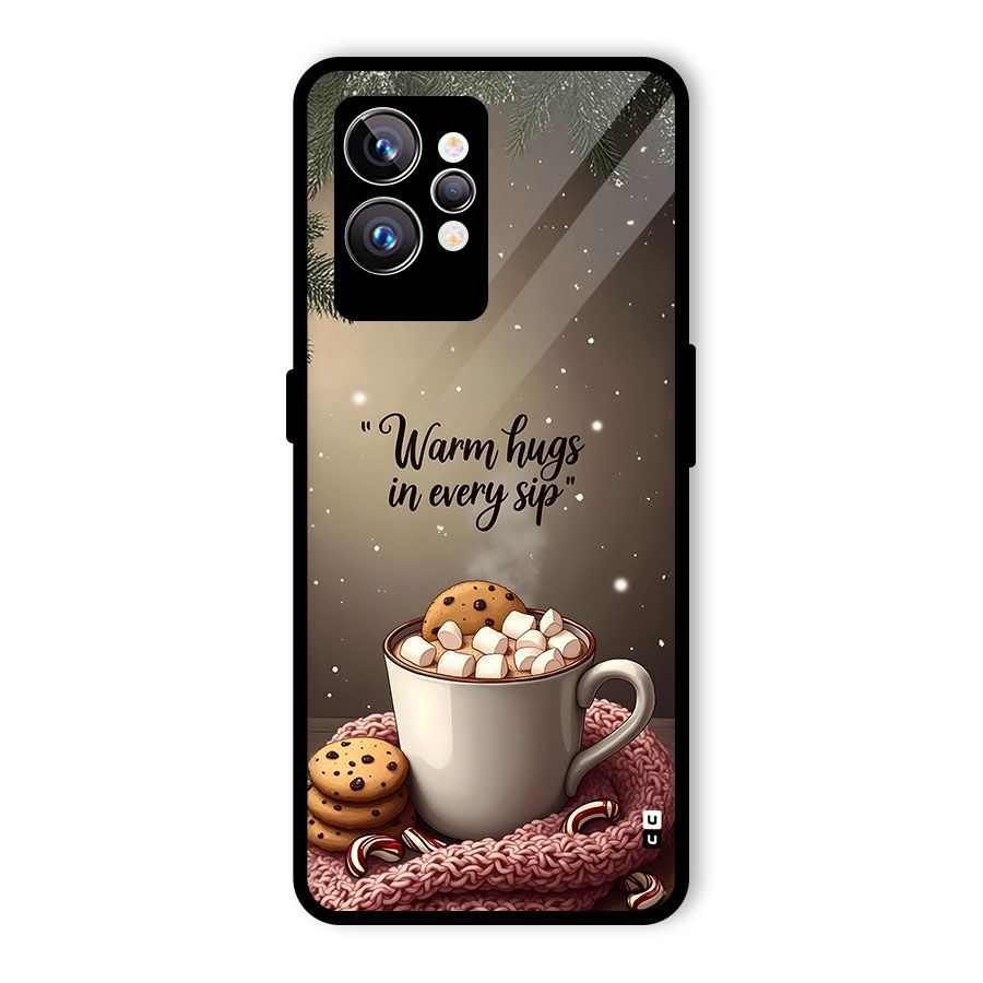 Warm Hugs Glass Back Case for Realme GT2 Pro