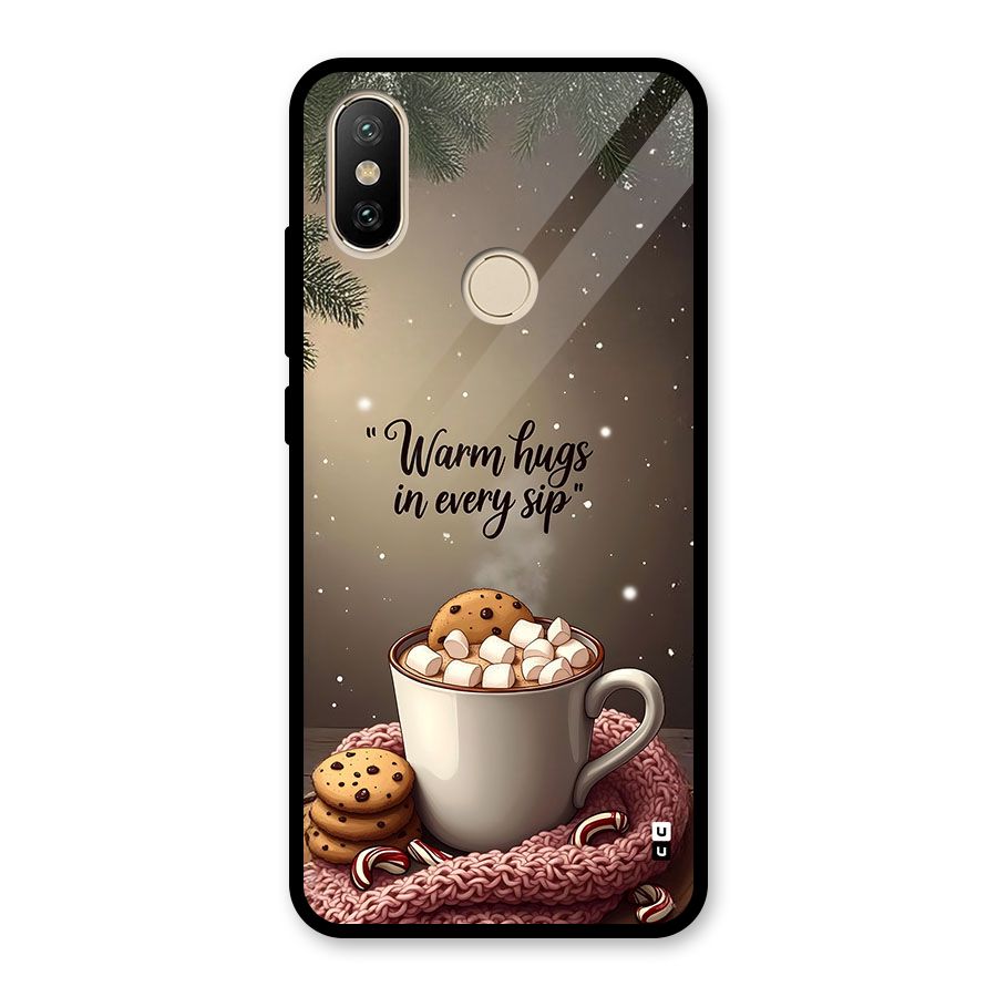 Warm Hugs Glass Back Case for Redmi A2