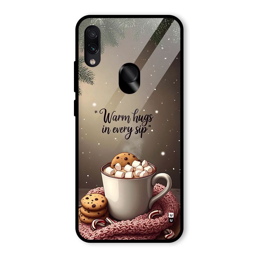 Warm Hugs Glass Back Case for Redmi Note 7