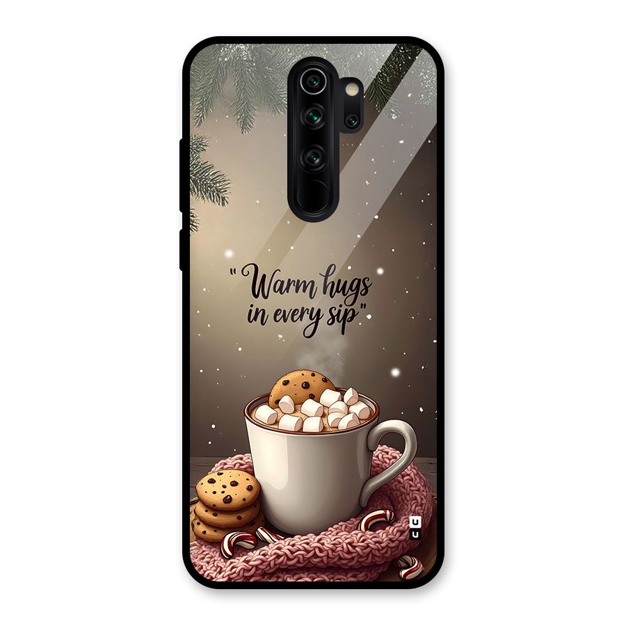 Warm Hugs Glass Back Case for Redmi Note 8 Pro