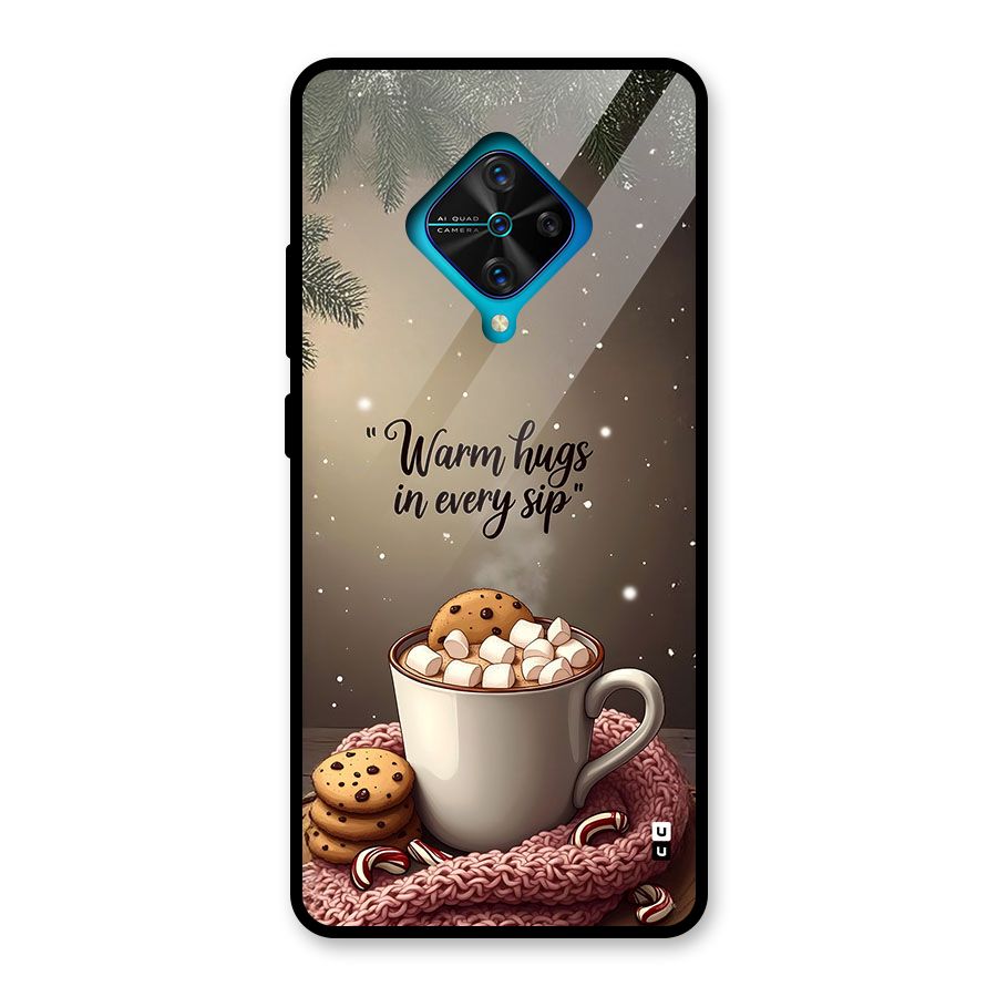 Warm Hugs Glass Back Case for Vivo S1 Pro