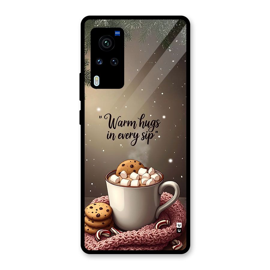 Warm Hugs Glass Back Case for Vivo X60 Pro