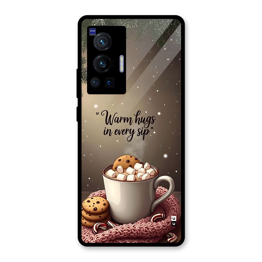 Warm Hugs Glass Back Case for Vivo X70 Pro
