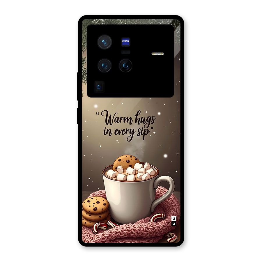 Warm Hugs Glass Back Case for Vivo X80 Pro