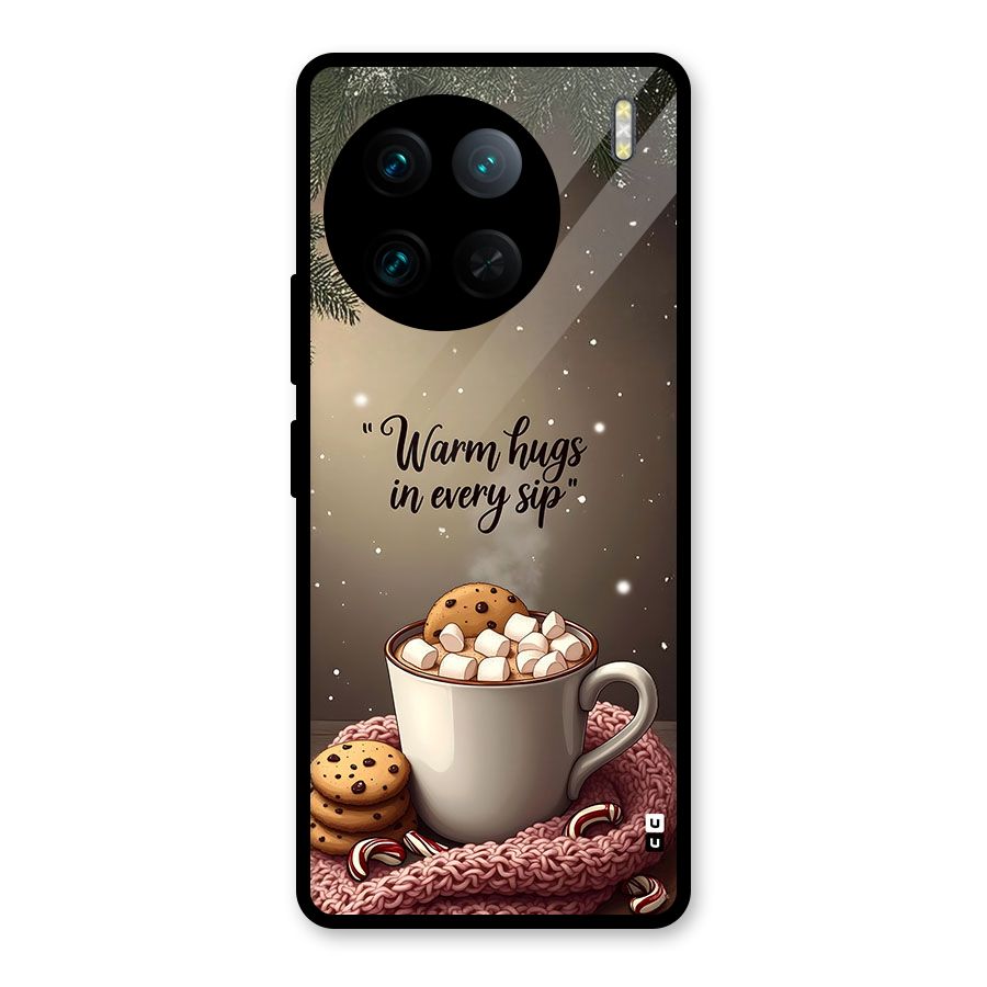 Warm Hugs Glass Back Case for Vivo X90 Pro
