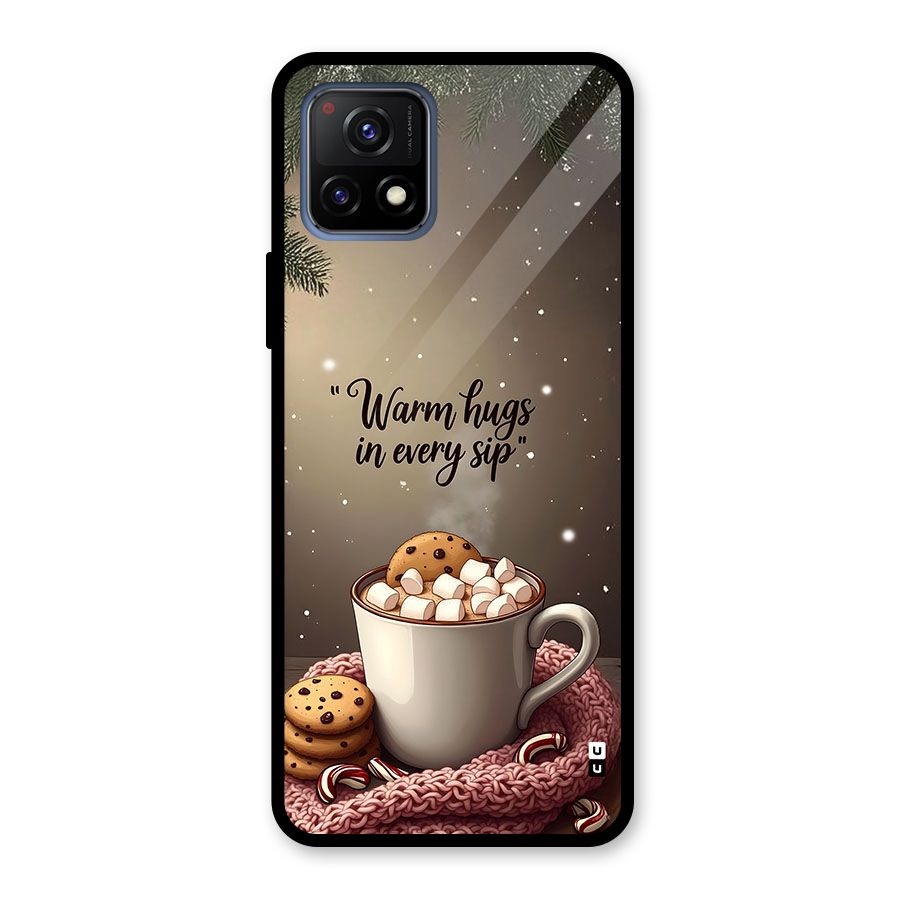 Warm Hugs Glass Back Case for Vivo Y72 5G