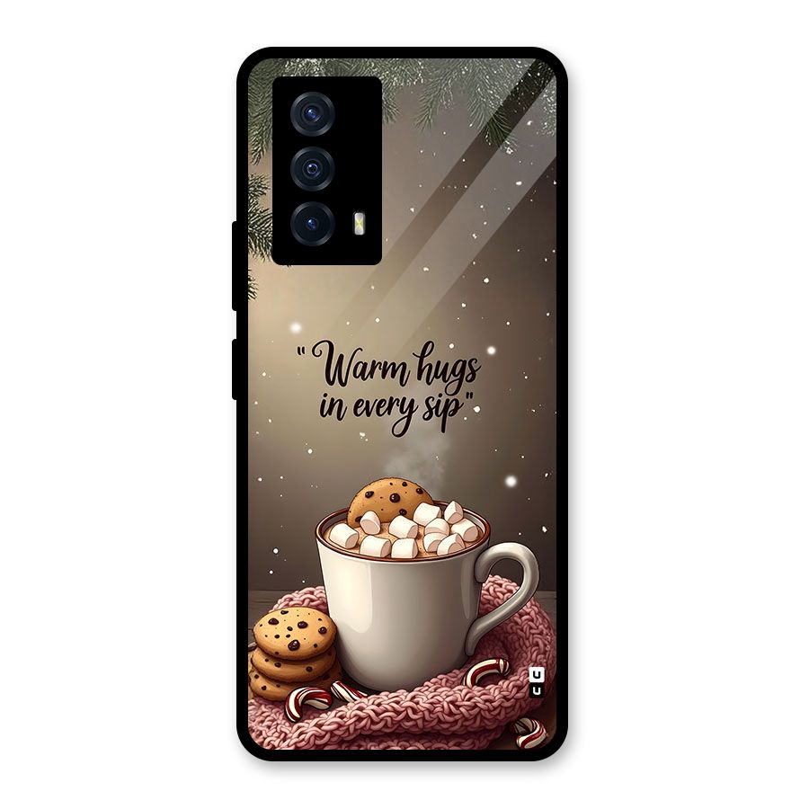 Warm Hugs Glass Back Case for Vivo iQOO Z5