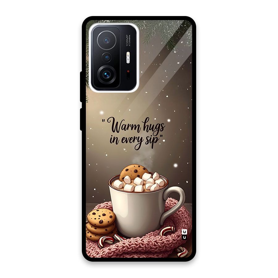 Warm Hugs Glass Back Case for Xiaomi 11T Pro