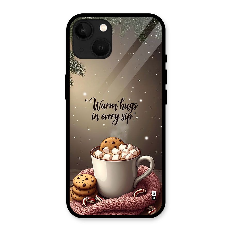 Warm Hugs Glass Back Case for iPhone 13